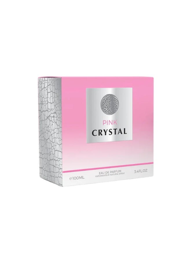 امبر عطر بينك كريستال للنساء، ماء عطر 100 مل - Image 3